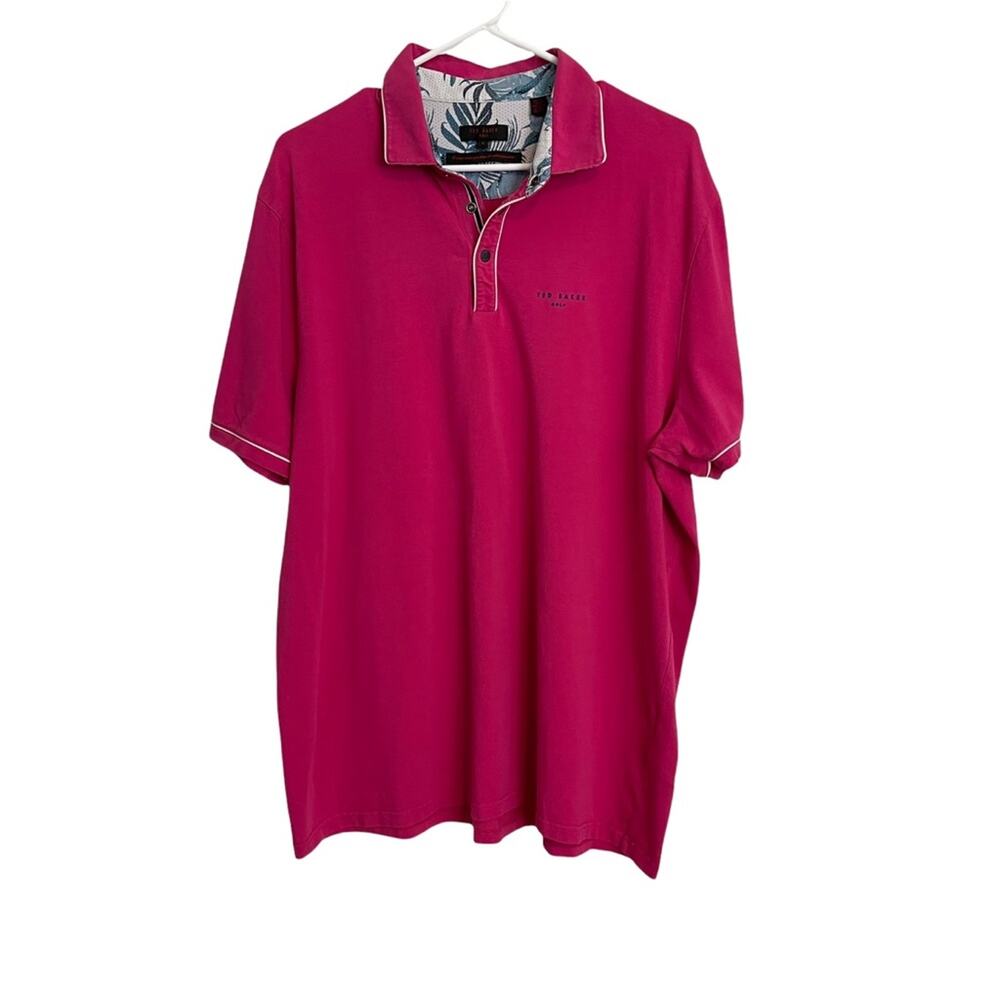 Ted Baker Golf Pink Polo Size 6 (2XL)